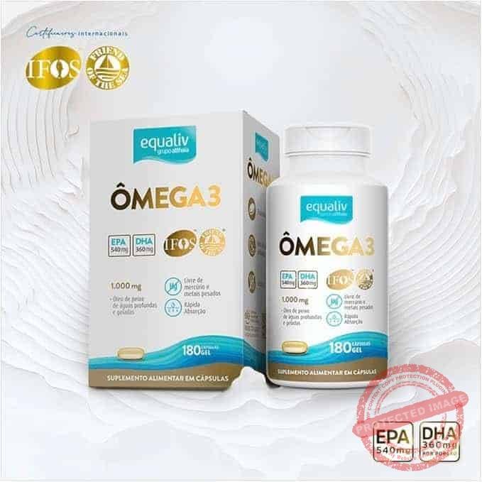 Omega-3-oleo-de-peixe-180-capsulas-gel-Equaliv-3.jpg Omega 3 óleo de peixe, 180 cápsulas gel, Equaliv - Imagem 1