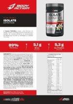 Whey Protein Isolado Isolate Definition 900g Sabor Morango Bodyaction - Imagem 3